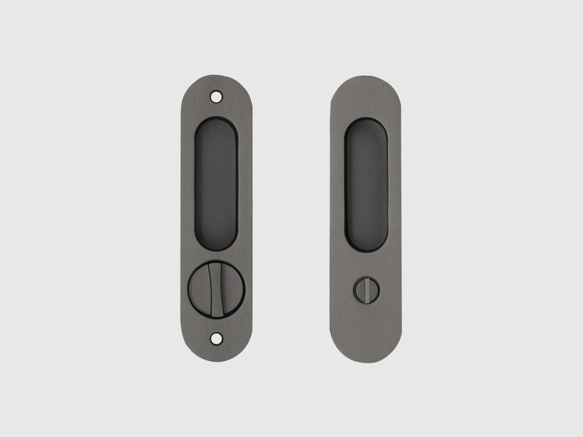 Zephra cavity slider privacy set in Gunmetal