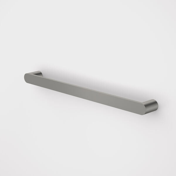 Urbane II Heated Towel Rail - Horizontal - Transformer not included in Gunmetal | Caroma #Colour_Gunmetal