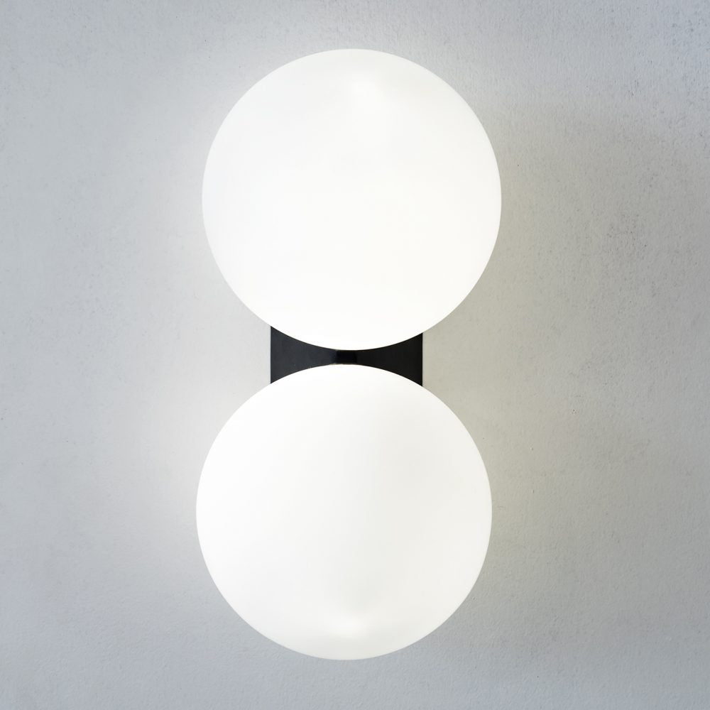 Lunara Orbelle Wall Light in Matte Black