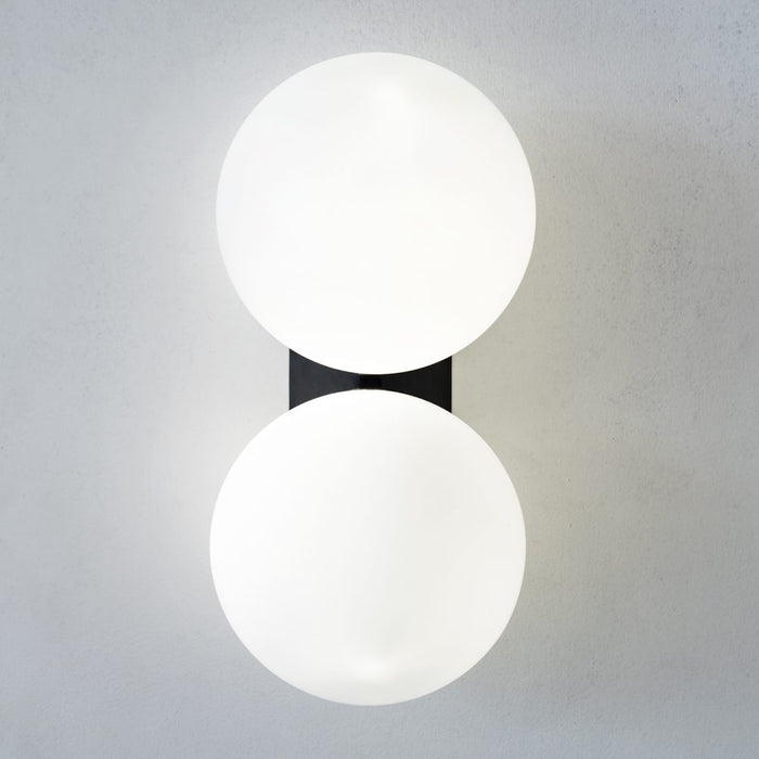 Lunara Orbelle Wall Light in Matte Black