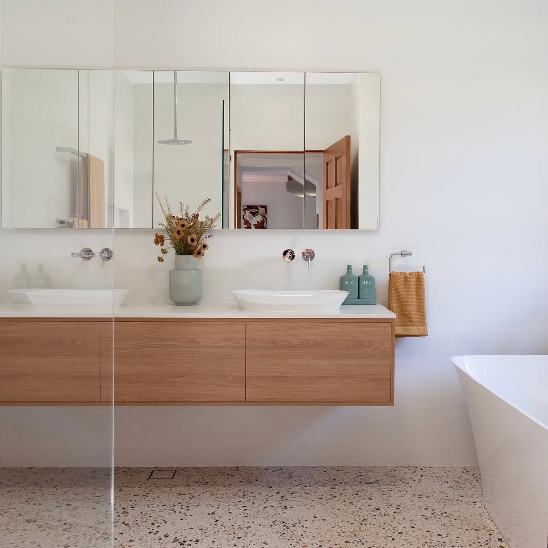 Venice Villa Ivory Terrazzo Look Tiles