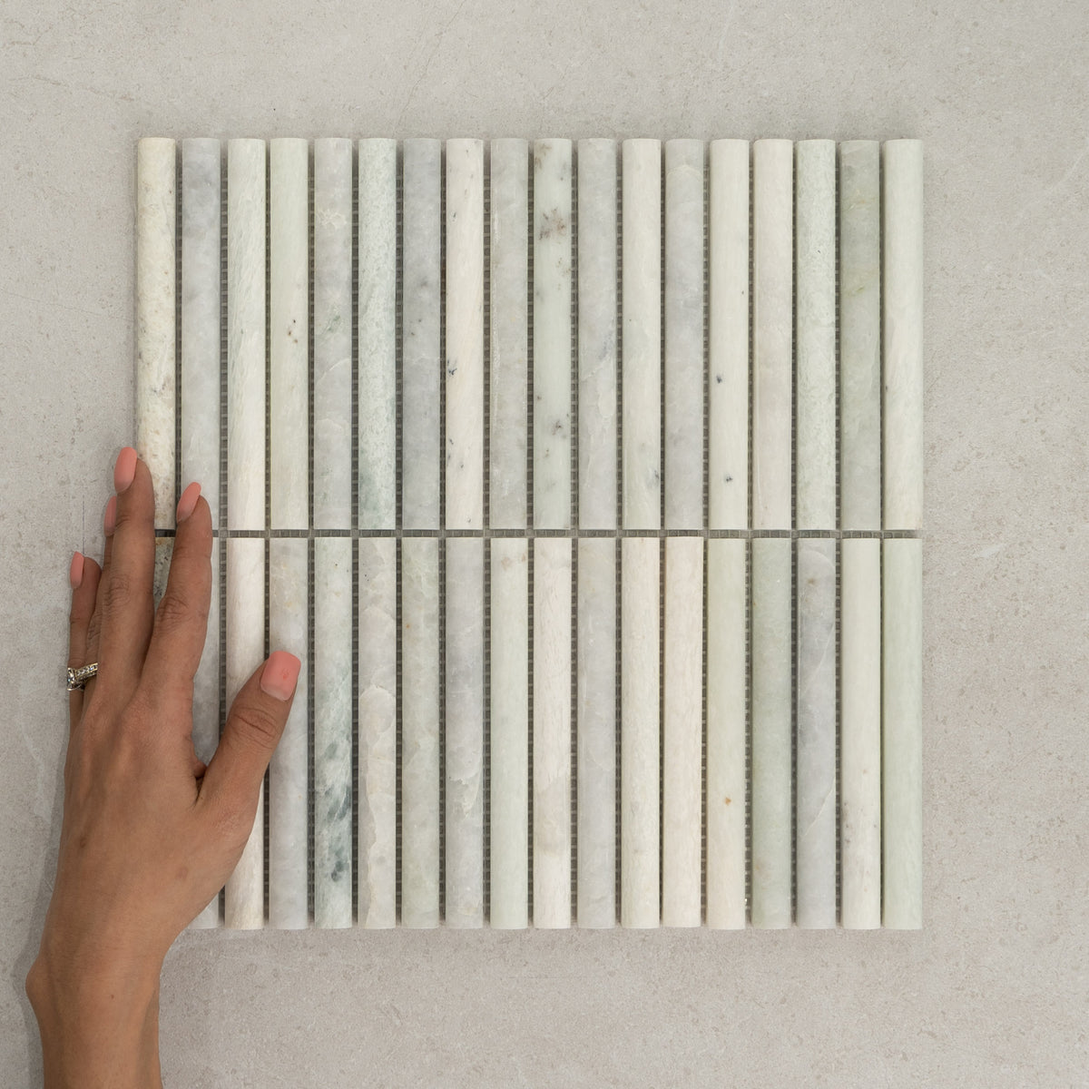 Mini Bamboo Mint Flute Mosaic