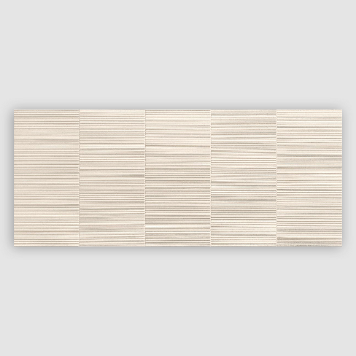 3D Plaster Series Italian Tile in Barcode, Matt finish