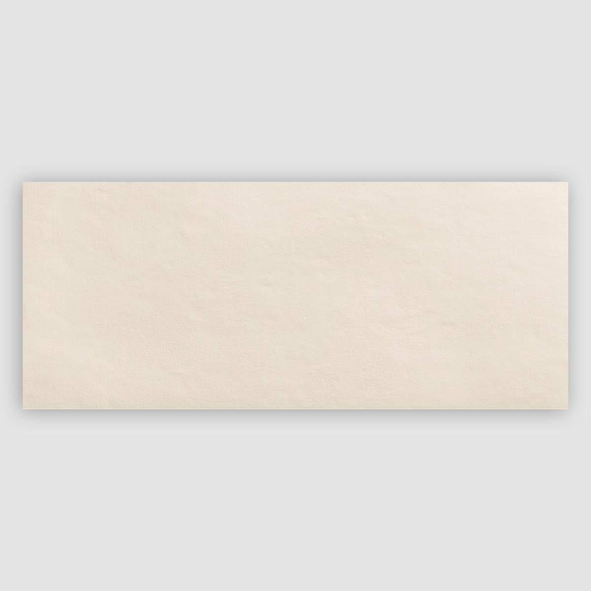 3D Plaster Series Italian Tile in Plain White, Matt finish