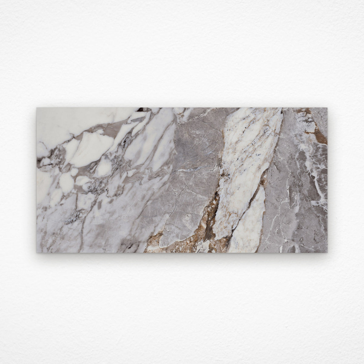 Unico Grey Marble Look Italian Porcelain Floor & Wall Tile