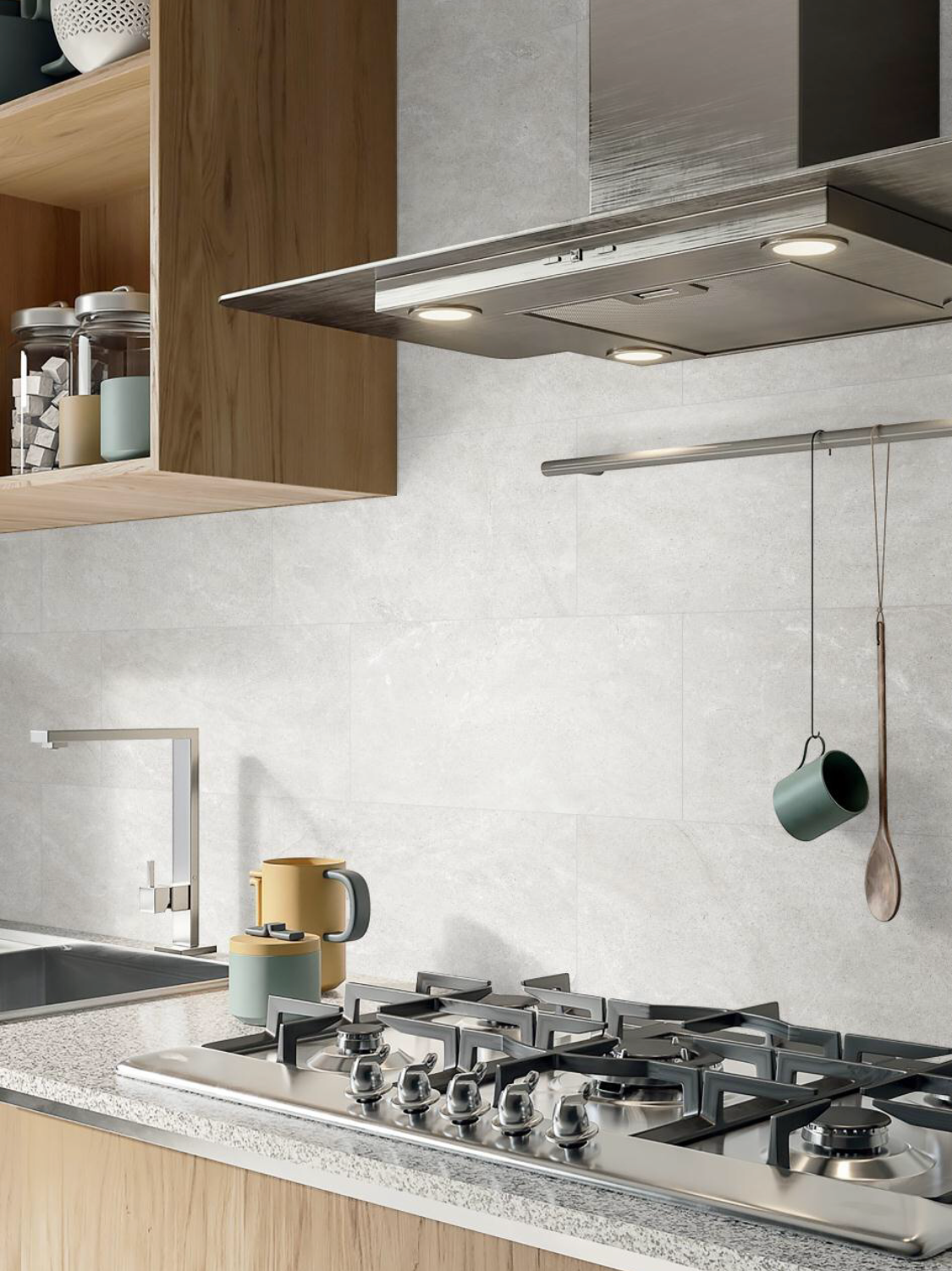 Kiel Stone Look Porcelain Floor & Wall Tile