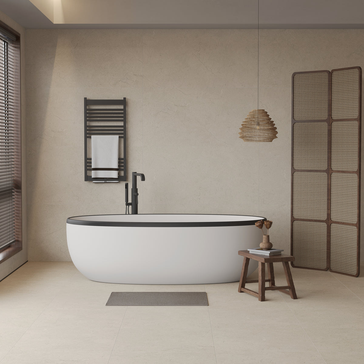 Crema Marfil Marble Look Porcelain Floor & Wall Tile