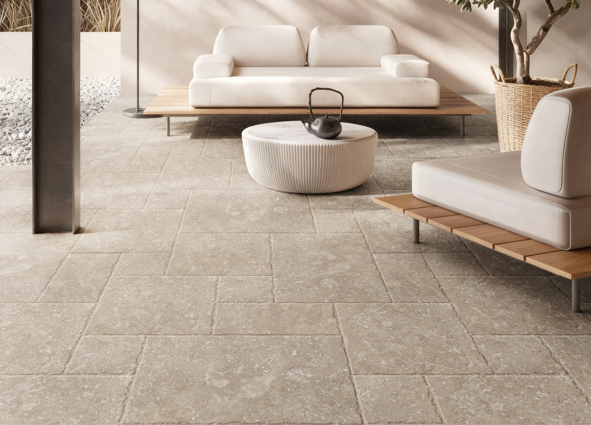 Bari Travertine Look Porcelain Floor & Wall Tile