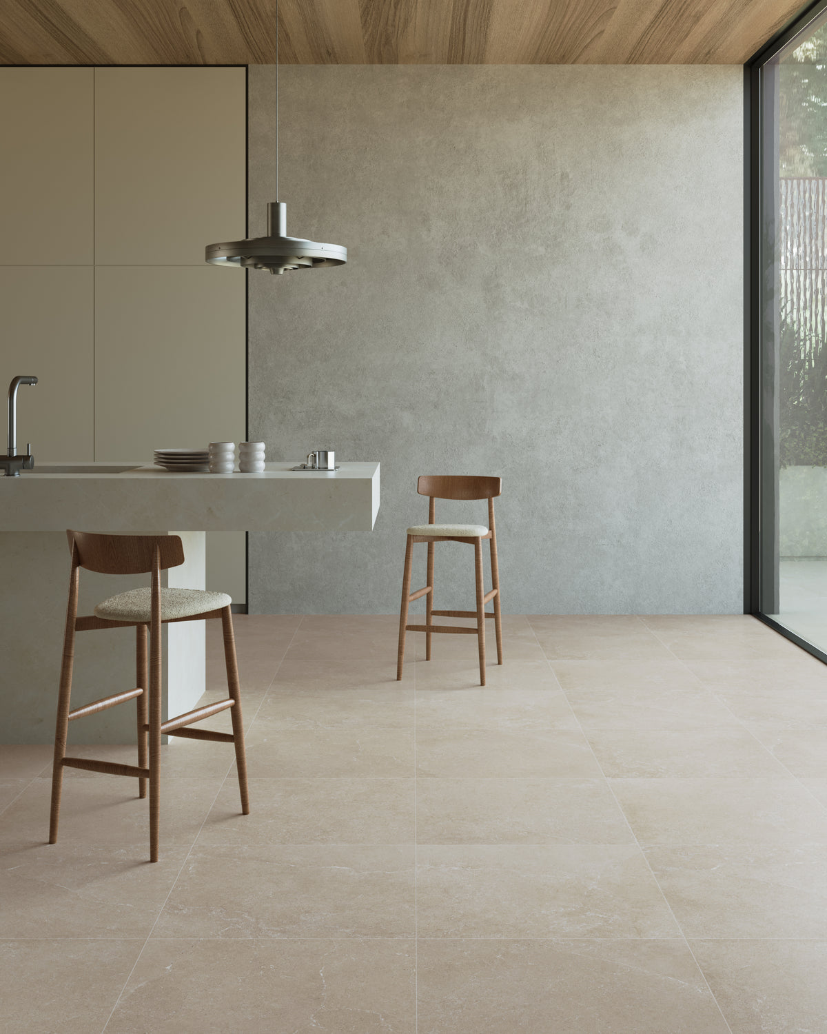 Provence Limestone Look Porcelain Floor & Wall Tile