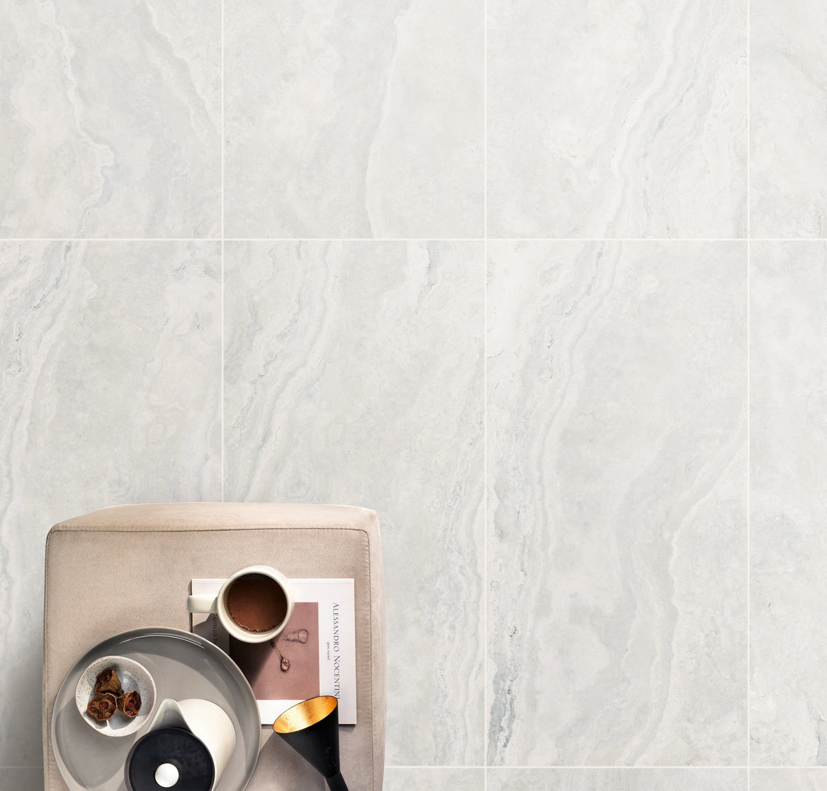 Ascoli Stone Look Porcelain Floor & Wall Tile