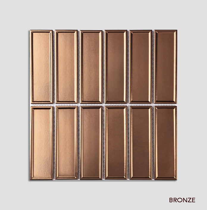 Frame Linear Porcelain Tiles | Gloss & Matt Finger Wall Tiles