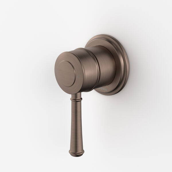 Brushed Bronze - Riviere Bath/Shower Mixer