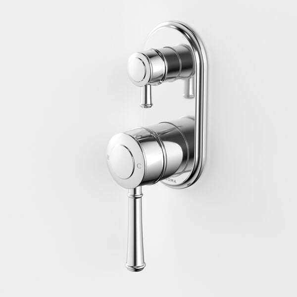 Riviere Bath/Shower Mixer with Diverter in Chrome | Caroma