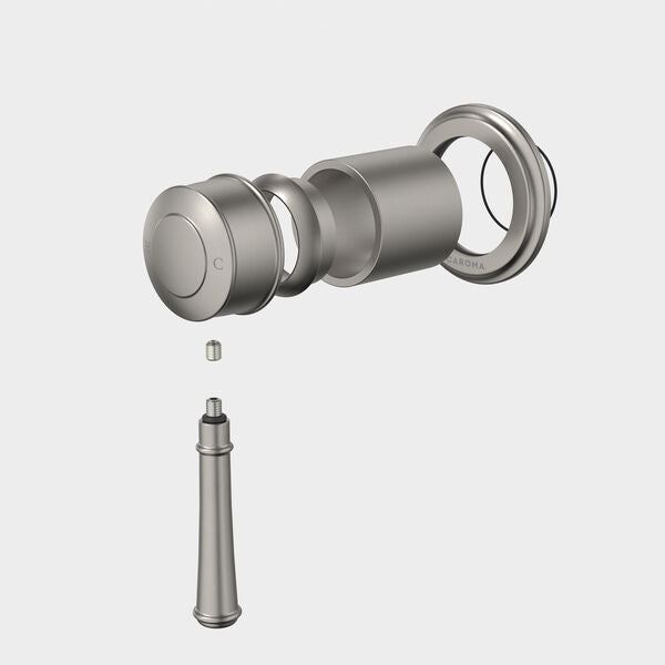 Riviere Bath/Shower Mixer - Trim Kit in Brushed Nickel | Caroma