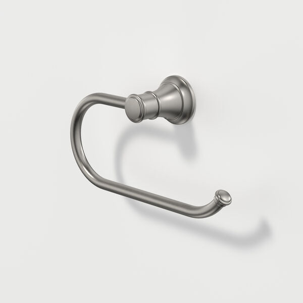 Riviere Toilet Roll Holder in Brushed Nickel | Caroma #Colour_Brushed Nickel