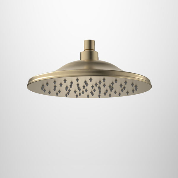 Riviere Rain Shower 250mm in Brushed Brass | Caroma #Colour_Brushed Brass