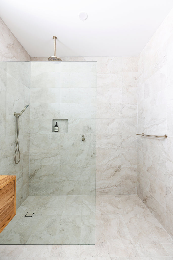 Round Diverter Mixer Trim Kit - In-wall Body Not Included in Brushed Nickel | Meir #Colour_Brushed Nickel