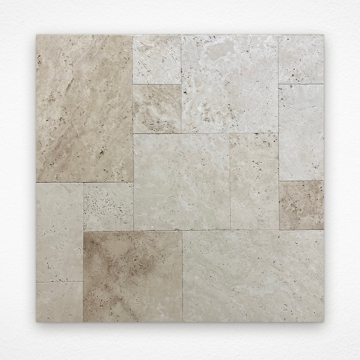 Travertine Classic Tumbled French Pattern
