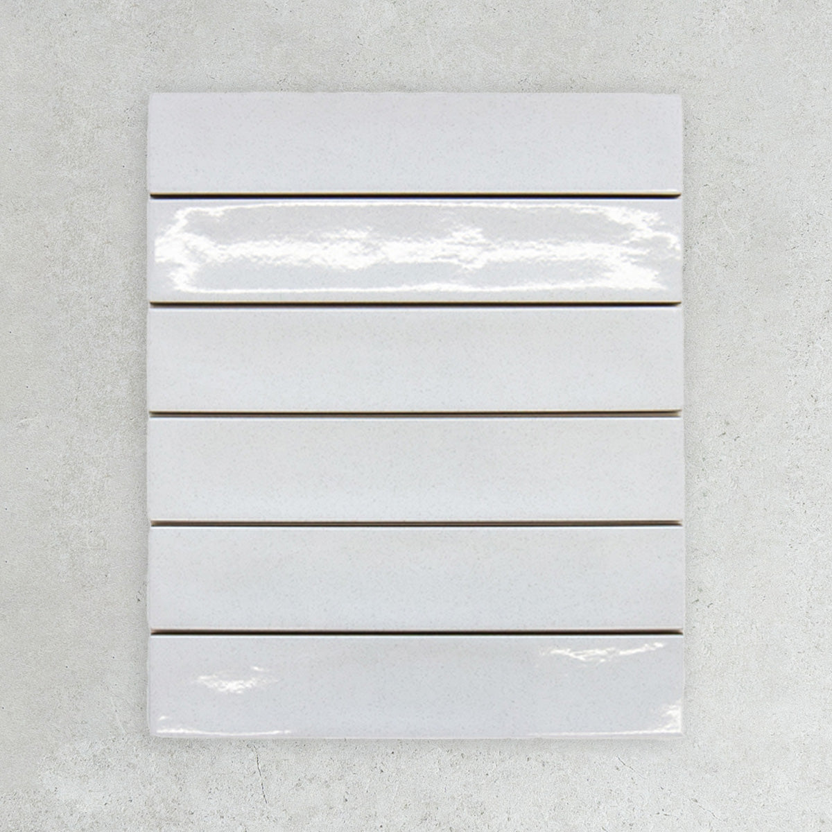 Arou Series Spanish Porcelain Tile in Bianco, Gloss finish