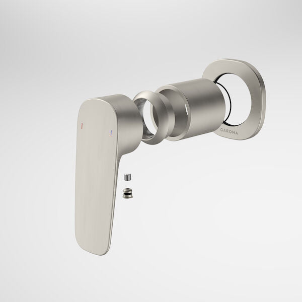 Contura II Bath/Shower Mixer - Trim Kit in Brushed Nickel | Caroma #Colour_Brushed Nickel
