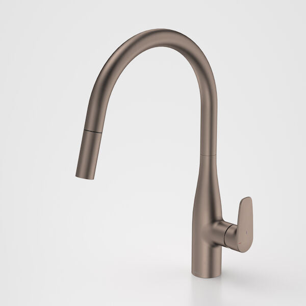 Contura II Pull Out Sink Mixer in Brushed Bronze | Caroma #Colour_Brushed Bronze
