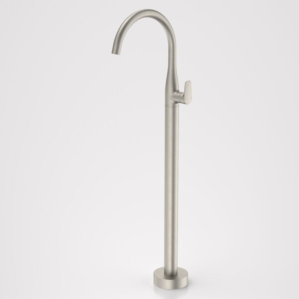 Contura II Freestanding Bath Filler - Trim Kit in Brushed Nickel | Caroma #Colour_Brushed Nickel