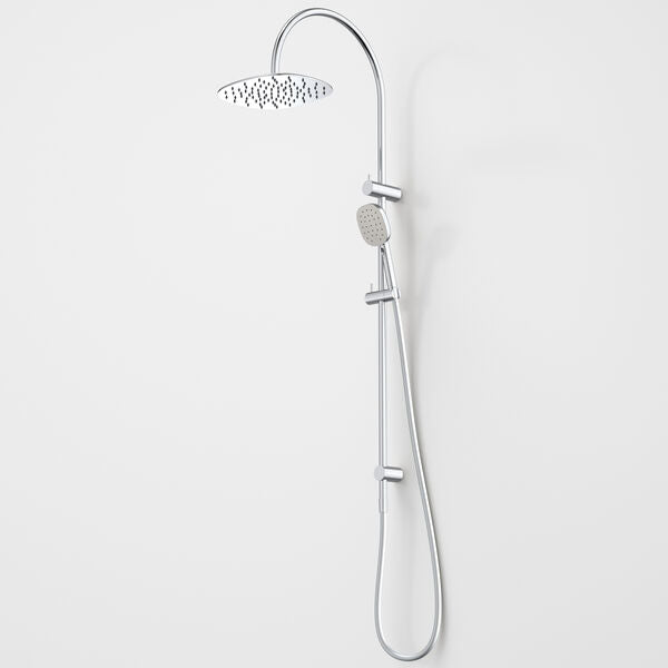 Contura II Rail Shower with Overhead in Chrome | Caroma #Colour_Chrome