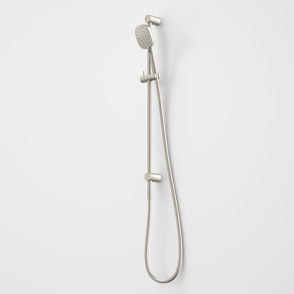 Contura II Rail Shower in Brushed Nickel | Caroma #Colour_Brushed Nickel