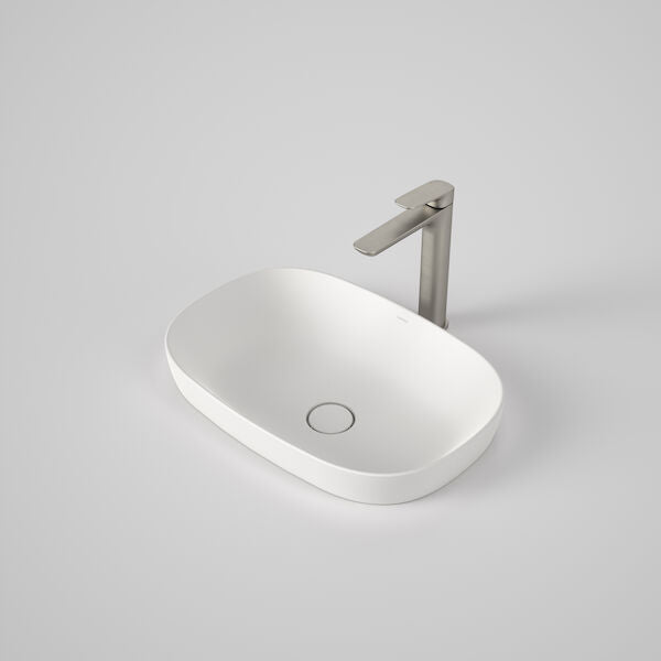 Contura II 530mm Inset Basin in Matte White | Caroma