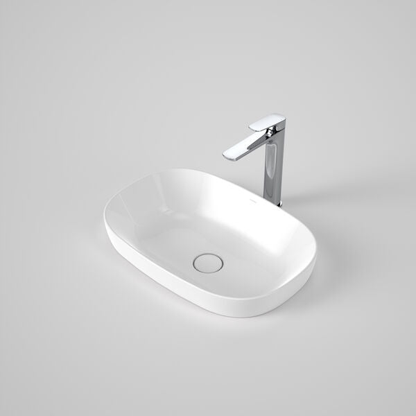 Contura II 530mm Inset Basin in White | Caroma #Colour_White