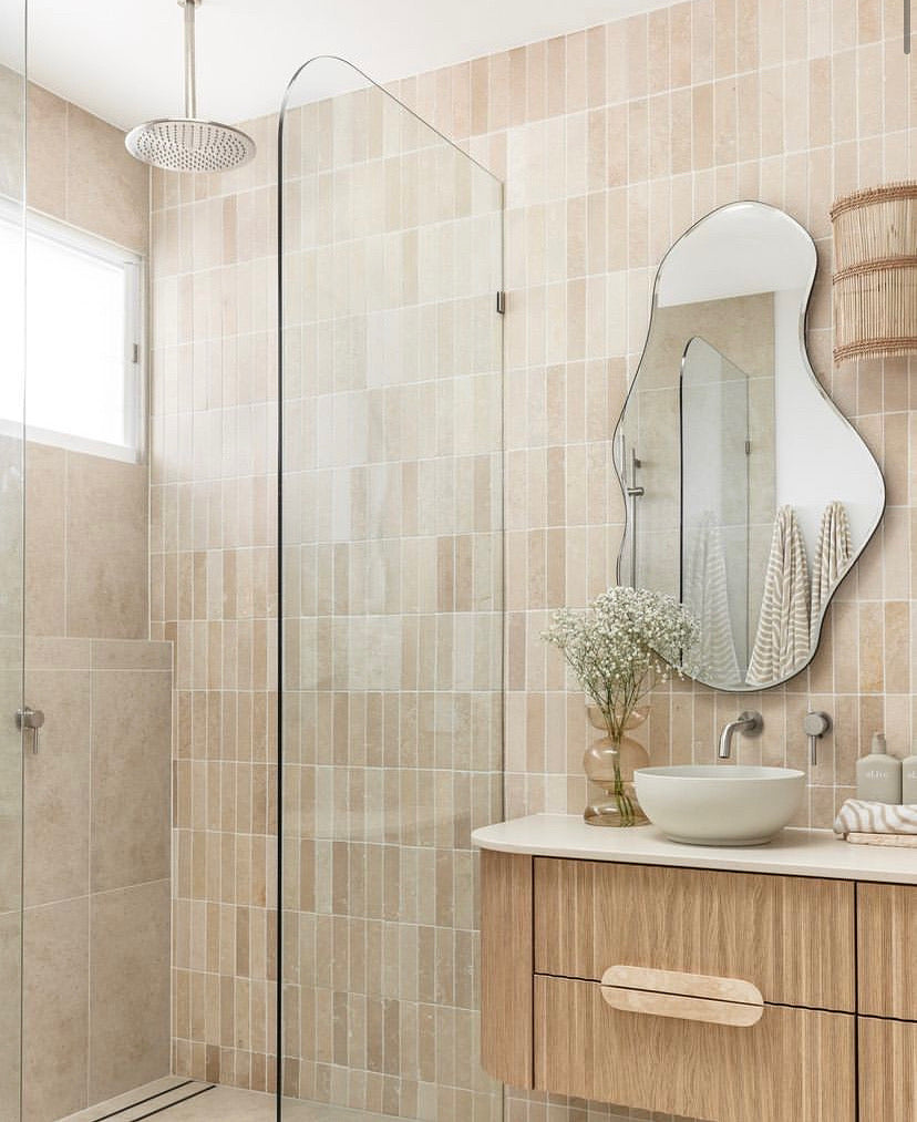 Stone Fingers Tumbled Subway Tile 50x200mm in Sirocco, Moulay, Negrona, Larache & Aosta