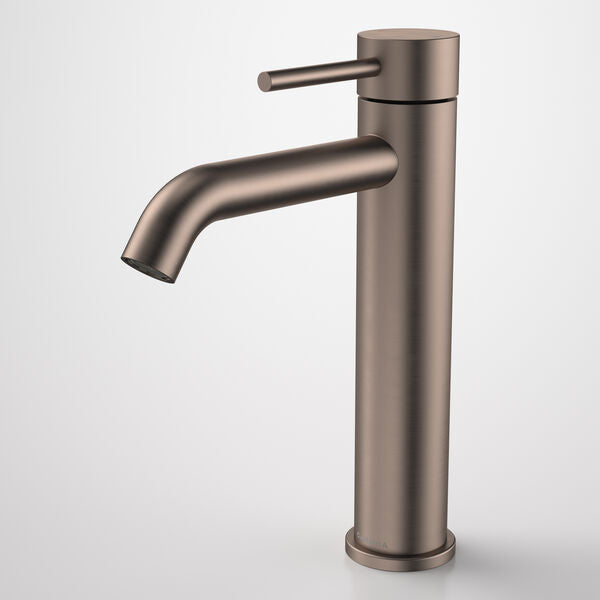 Liano II Mid Tower Basin Mixer in Brushed Bronze | Caroma #Colour_Brushed Bronze