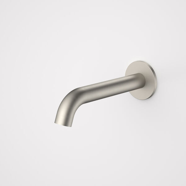 Liano II 175mm Basin/Bath Outlet - Round in Brushed Nickel | Caroma #Colour_Brushed Nickel