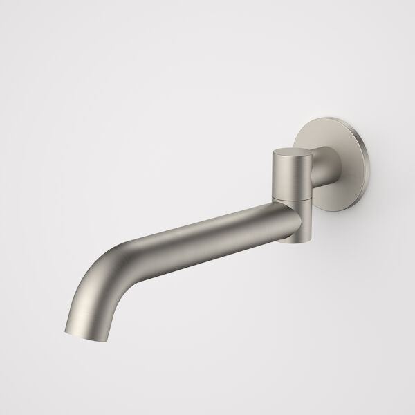 Liano II 220mm Bath Swivel Outlet - Round in Brushed Nickel | Caroma #Colour_Brushed Nickel