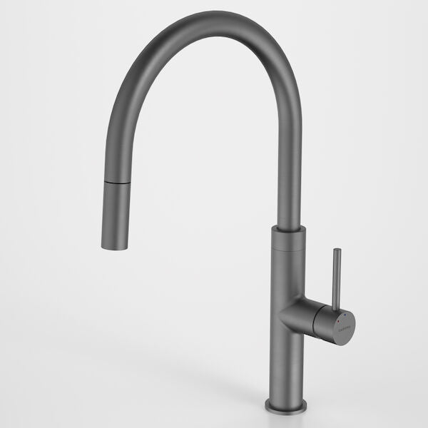Liano II Pull Out Sink Mixer in Gunmetal | Caroma #Colour_Gunmetal