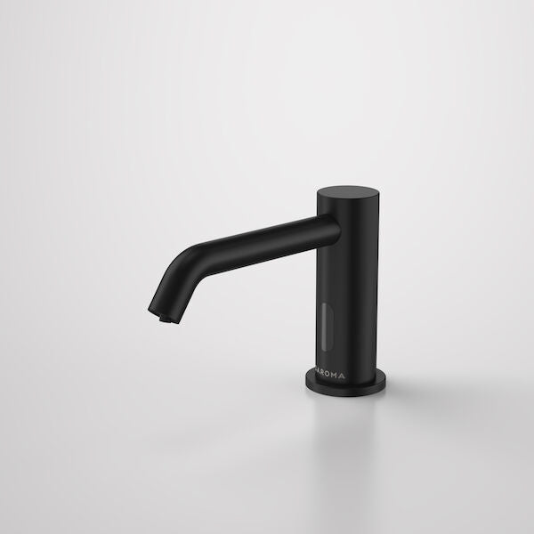 Liano II Sensor Hob Mounted Soap Dispenser in Matte Black | Caroma #Colour_Matte Black