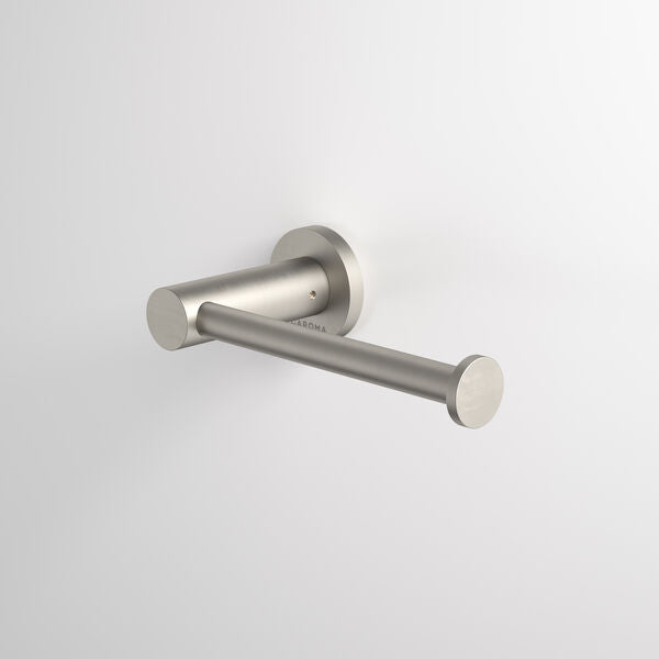 Liano II Toilet Roll Holder in Brushed Nickel | Caroma #Colour_Brushed Nickel