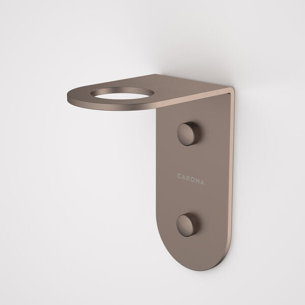 Liano II Soap Bottle Holder in Brushed Bronze | Caroma #Colour_Brushed Bronze