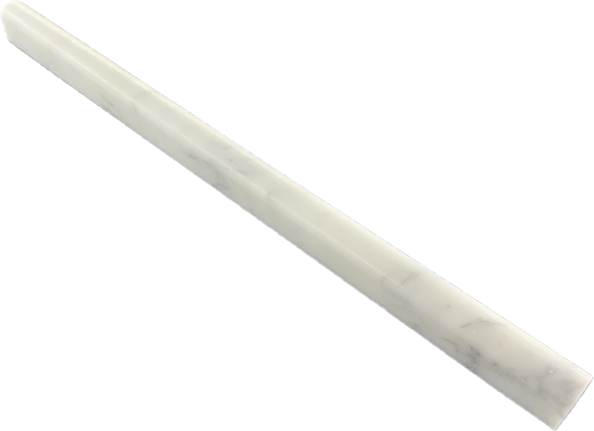 Carrara & Calacatta Marble Trims | Pencil Capping, Bullnose & Skirting