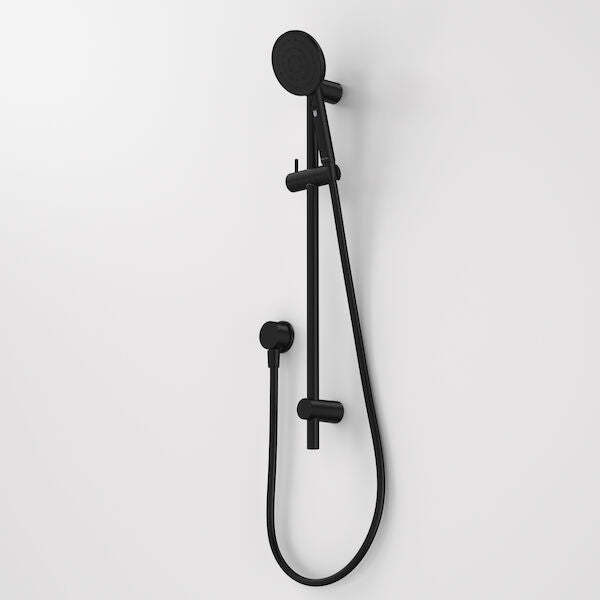 Urbane II Rail Shower in Matte Black | Caroma #Colour_Matte Black