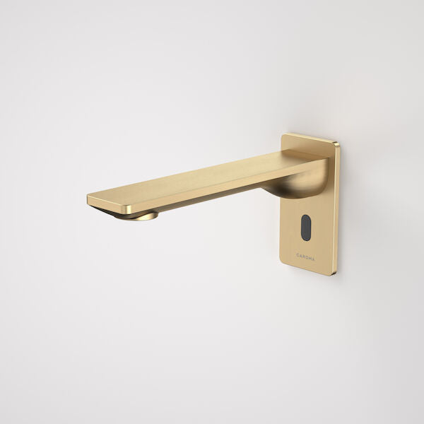 Brushed Brass - Urbane II Sensor 180 Wall Outlet Complete Kit