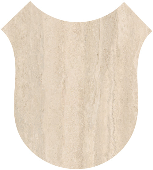 Tufa Campana Travertine Look Feature Tile 220x245 mm