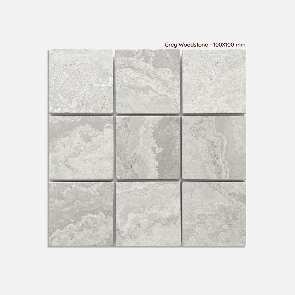 Apollo Series Woodstone Natural Stone Floor and Wall Tile – Tumbled finish