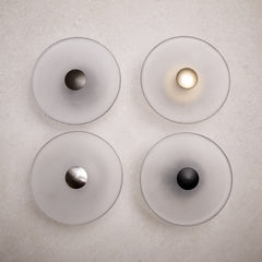 Lunara Caspia Frosted Wall Light