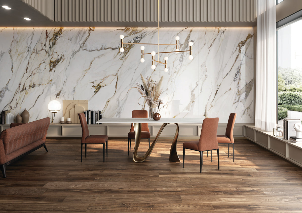 Macchia Antica Megaslab 3200x1600mm in cream, Natural finish