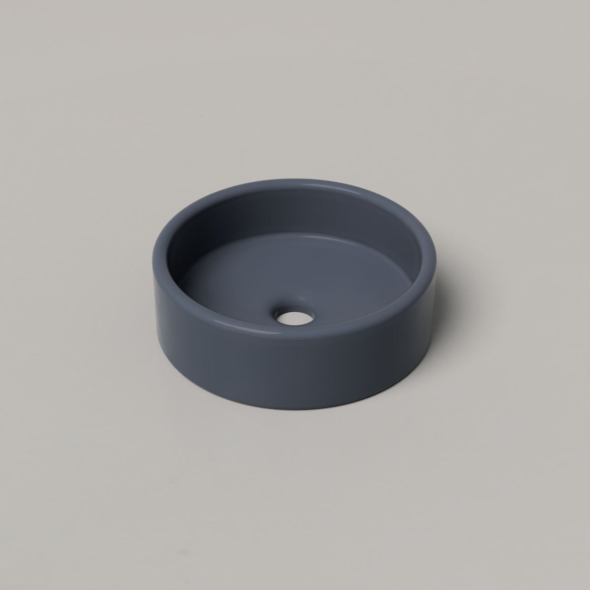 Nood Co Bowl Concrete Basin in Copan Blue | Nood Co