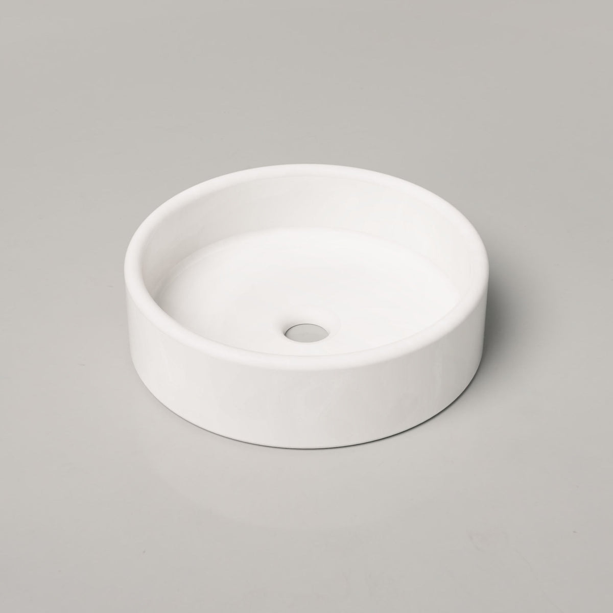 Nood Co Bowl Concrete Basin in Ivory | Nood Co