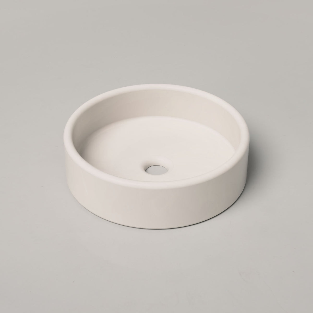 Nood Co Bowl Concrete Basin in Morning Mist | Nood Co