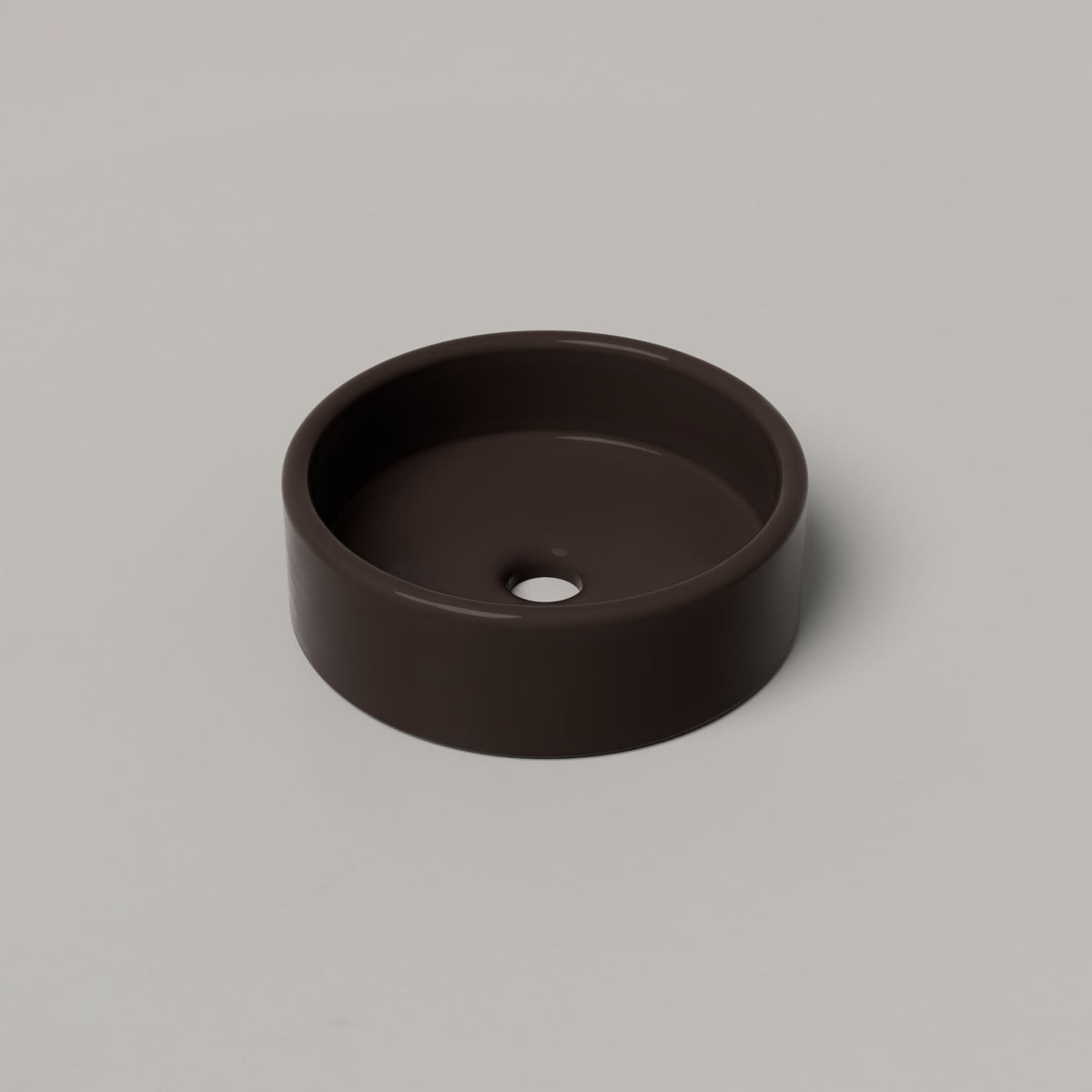 Nood Co Bowl Concrete Basin in Slate | Nood Co