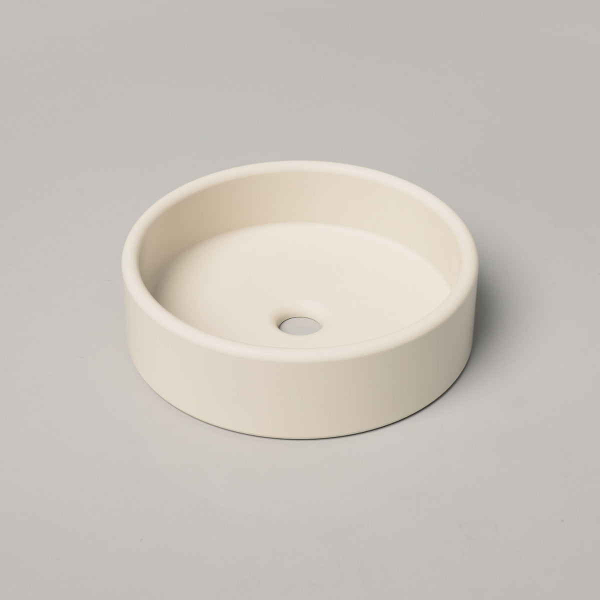 Nood Co Bowl Concrete Basin in Wheat | Nood Co